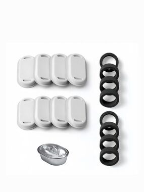 Petlibro Stainless Steel Dog & Cat Water Fountain Replacement Filters, 8 count